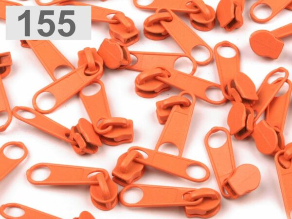 10 x Zipper - für Endlosreißverschluss - 3mm - verschiedenen Farben – Bild 8