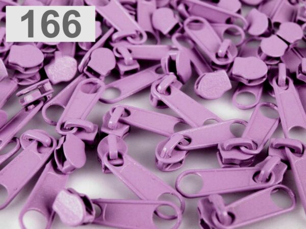 10 x Zipper - für Endlosreißverschluss - 3mm - verschiedenen Farben – Bild 7