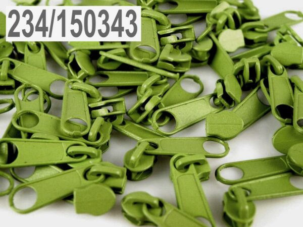10 x Zipper - für Endlosreißverschluss - 3mm - verschiedenen Farben – Bild 5