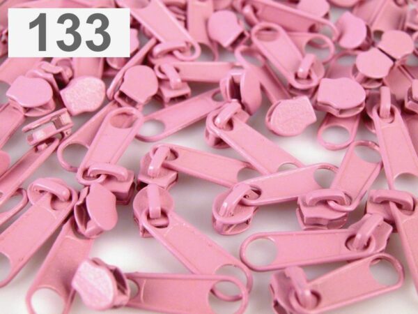 10 x Zipper - für Endlosreißverschluss - 3mm - verschiedenen Farben – Bild 9