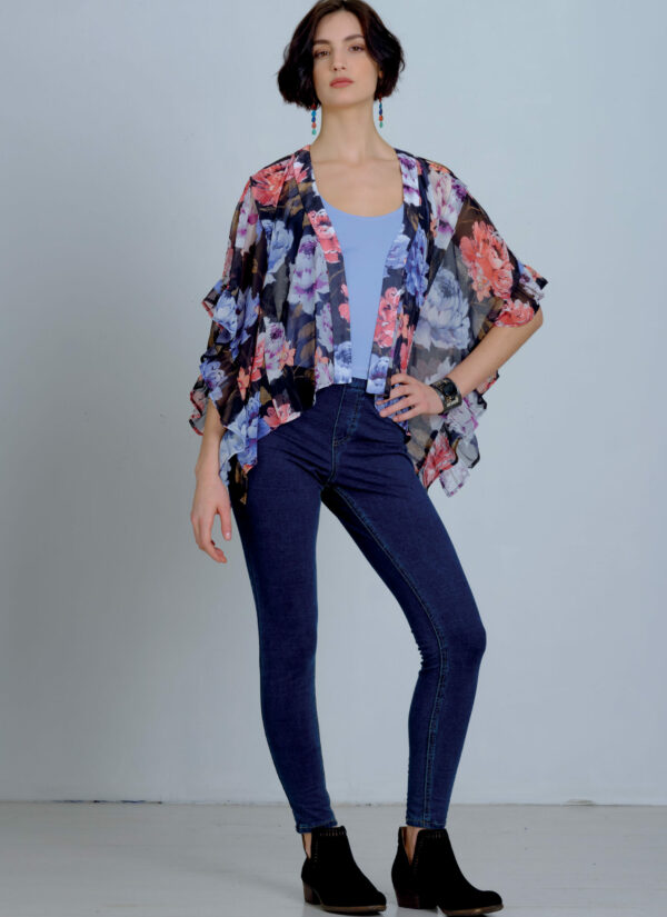 McCall's Schnittmuster M8000 - Weste - Oversize - vorn gebunden – Bild 2