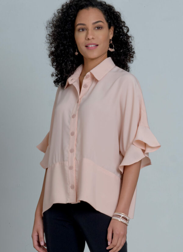 McCall's Schnittmuster M8001 - Bluse - Oversize - angeschnittener Arm – Bild 3