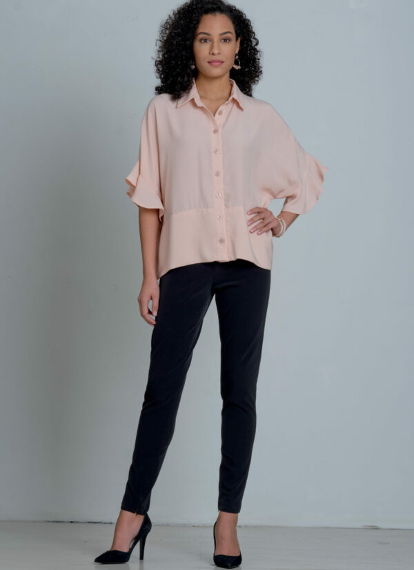 McCall's Schnittmuster M8001 - Bluse - Oversize - angeschnittener Arm – Bild 2