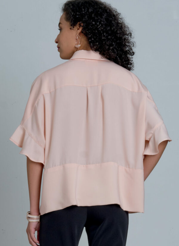 McCall's Schnittmuster M8001 - Bluse - Oversize - angeschnittener Arm – Bild 4