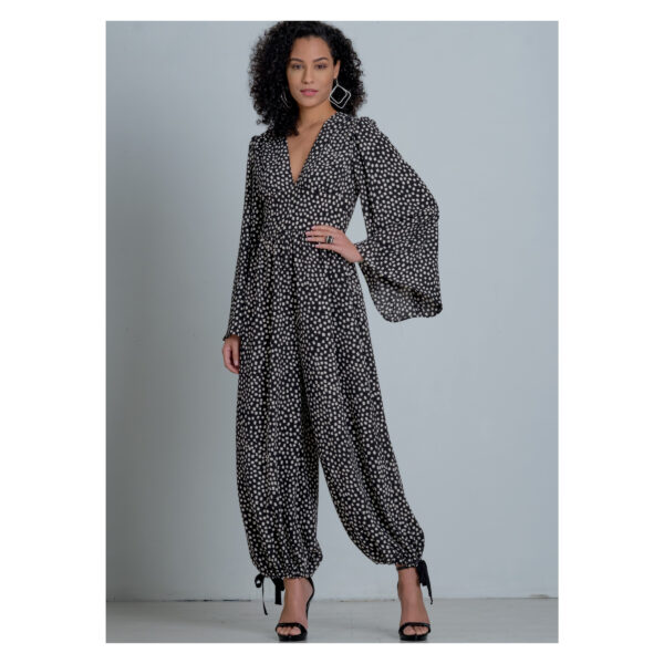 McCall's Schnittmuster M8009 - Overall - Jumpsuit - lässig weit - weites Bein – Bild 2