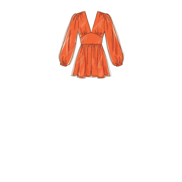 McCall's Schnittmuster M8009 - Overall - Jumpsuit - lässig weit - weites Bein – Bild 3