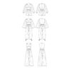 McCall's Schnittmuster M8009 - Overall - Jumpsuit - lässig weit - weites Bein – Bild 8