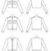 McCall's Schnittmuster M8011 - Jacke - kurze Jacke - Jeansjacke – Bild 8