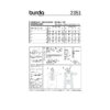 Burda Style Schnittmuster Nr. 2351 - Fasching - Einhorn und Hase – Bild 6