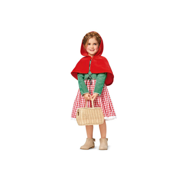 Burda Kids Schnittmuster Nr. 2356 - Fasching - Rotkäppchen und Prinzessin – Bild 3
