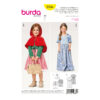Burda Kids Schnittmuster Nr. 2356 - Fasching - Rotkäppchen und Prinzessin