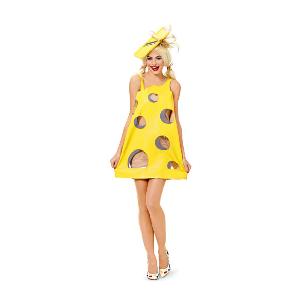 Burda Style Schnittmuster Nr. 2359 - Fasching - Pizza, Torte und Käse Kostüm – Bild 4