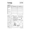 Burda Style Schnittmuster Nr. 2376 - Fasching - Charleston - Kleid – Bild 5