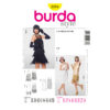 Burda Style Schnittmuster Nr. 2376 - Fasching - Charleston - Kleid