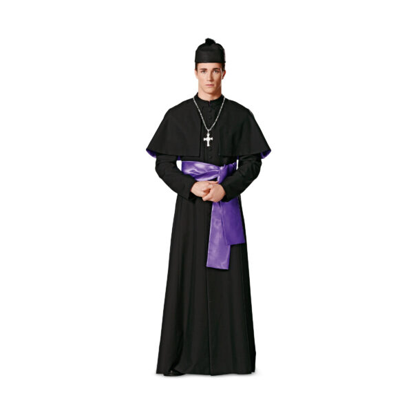 Burda Style Schnittmuster Nr. 2388 - Fasching - Priestergewand und Matrix-Mantel – Bild 3