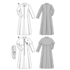 Burda Style Schnittmuster Nr. 2388 - Fasching - Priestergewand und Matrix-Mantel – Bild 5