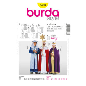 Burda Style Schnittmuster Nr. 2438 - Fasching - Die Heiligen Drei Könige