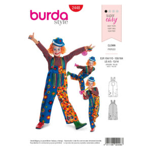 Burda Kids Schnittmuster Nr. 2448 - Fasching - Clown - Manege Frei