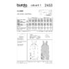 Burda Style Schnittmuster Nr. 2453 - Fasching - Clown - Latzhose für Sie und Ihn – Bild 3