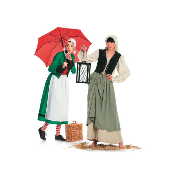 Burda Style Schnittmuster Nr. 2457 - Fasching - Magd - Bäuerin - Kleid, Jacke, Weste – Bild 2