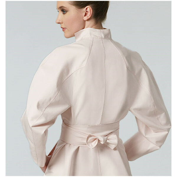 Vogue Schnittmuster V1239 - Kleid - Schwanenhalskleid mit Gürtel – Bild 5
