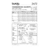 Burda Kids Schnittmuster Nr. 2472 - Fasching - Funkenmariechen – Bild 4