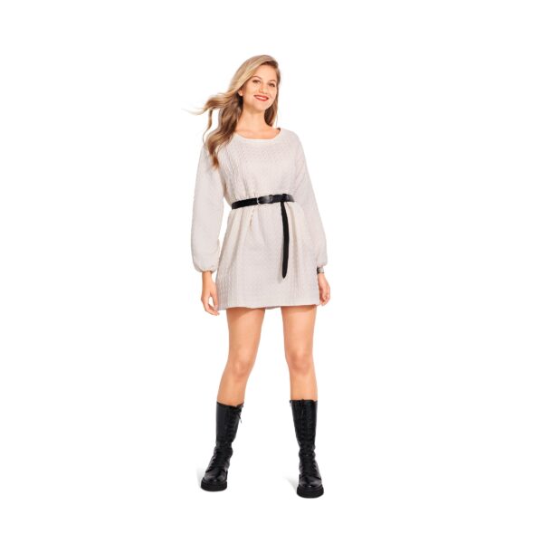 Burda Style Schnittmuster Nr. 6055 - Kleid mit eingerüschter Rockbahn – Bild 2