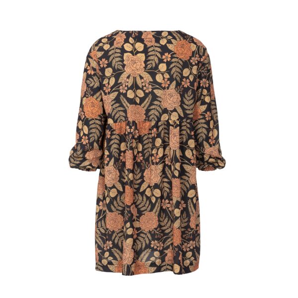 Burda Style Schnittmuster Nr. 6055 - Kleid mit eingerüschter Rockbahn – Bild 7