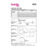 Burda Style Schnittmuster Nr. 6055 - Kleid mit eingerüschter Rockbahn – Bild 11