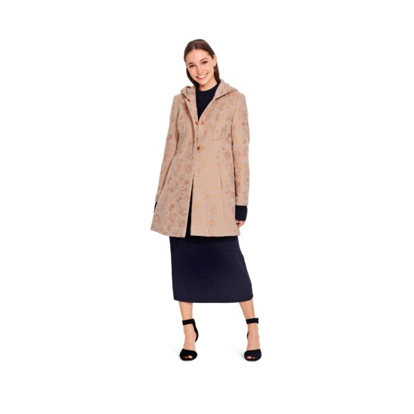 Burda Style Schnittmuster Nr. 6057 - Mantel - Jacke mit Teilungsnähten und Kapuze – Bild 2