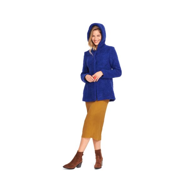 Burda Style Schnittmuster Nr. 6057 - Mantel - Jacke mit Teilungsnähten und Kapuze – Bild 5