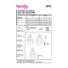 Burda Style Schnittmuster Nr. 6057 - Mantel - Jacke mit Teilungsnähten und Kapuze – Bild 11
