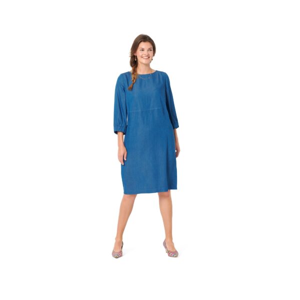 Burda Style Schnittmuster Nr. 6058 - Kleid – lockerer Fall – 3/4 lange Ärmel – Bild 2