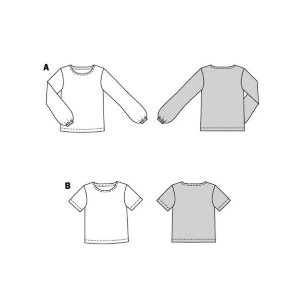 Burda Style Schnittmuster Nr. 6059 - Bluse - Shirt - kurze oder lange Ärmel – Bild 9