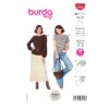 Burda Style Schnittmuster Nr. 6059 - Bluse - Shirt - kurze oder lange Ärmel