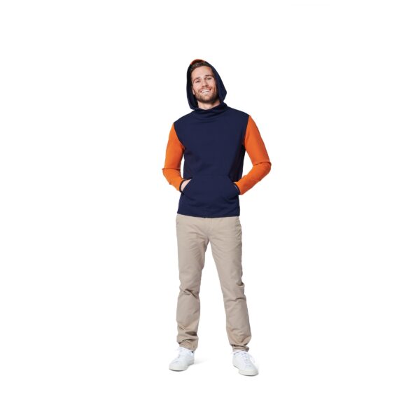 Burda Style Schnittmuster Nr. 6064 - Sweatshirt - Klassiker mit Kapuze oder Halsbündchen – Bild 3