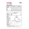 Burda Style Schnittmuster Nr. 6064 - Sweatshirt - Klassiker mit Kapuze oder Halsbündchen – Bild 8