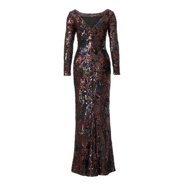 Burda Style Schnittmuster Nr. 6068 - Kleid, Abendkleid – schmale Silhouette – mit Rückendecolleté – Bild 4