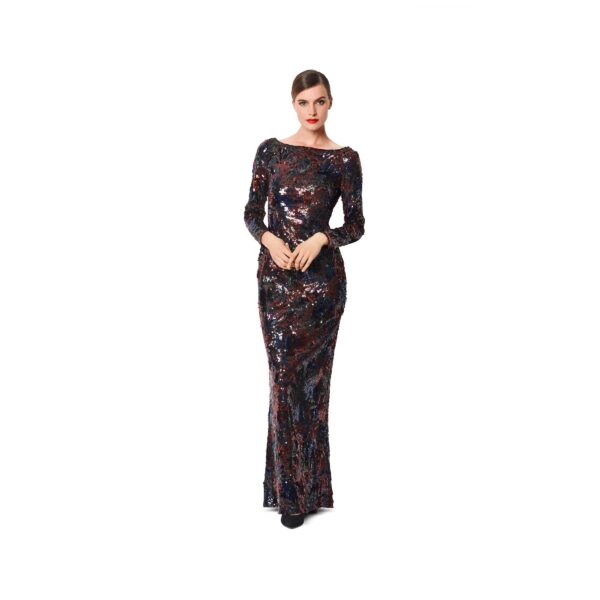 Burda Style Schnittmuster Nr. 6068 - Kleid, Abendkleid – schmale Silhouette – mit Rückendecolleté – Bild 2