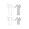 Burda Style Schnittmuster Nr. 6068 - Kleid, Abendkleid – schmale Silhouette – mit Rückendecolleté – Bild 11