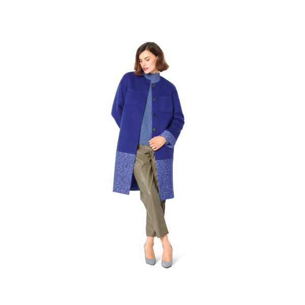 Burda Style Schnittmuster Nr. 6069 - Mantel, Jacke – aufgesetzte Taschen – Hemdjacke – Bild 2