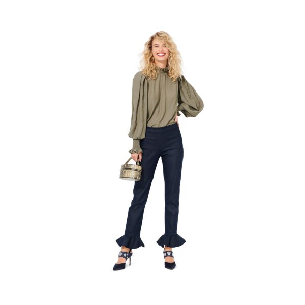 Burda Style Schnittmuster Nr. 6072 - Hosen in schmaler Form mit seitl. Reißverschluss – Bild 8