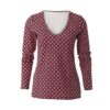 Burda Style Schnittmuster Nr. 6075 - Shirt, Kleid – schmale Form mit V-Ausschnitt – Bild 3