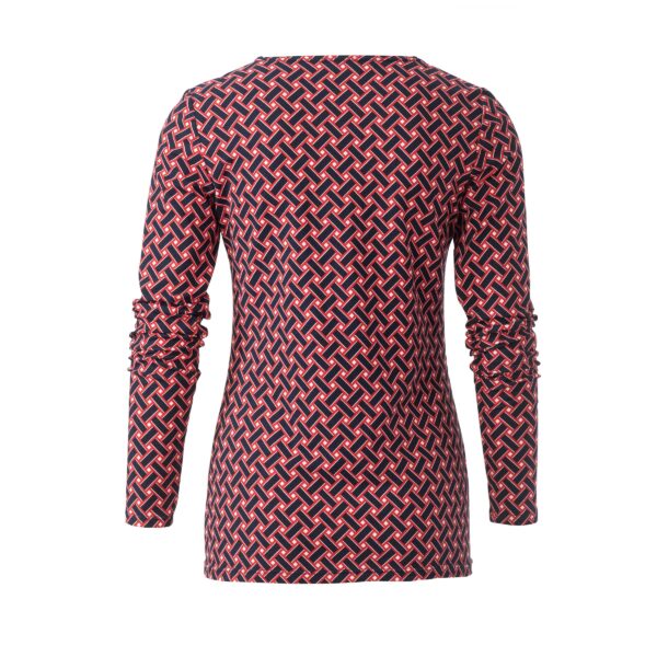 Burda Style Schnittmuster Nr. 6075 - Shirt, Kleid – schmale Form mit V-Ausschnitt – Bild 4