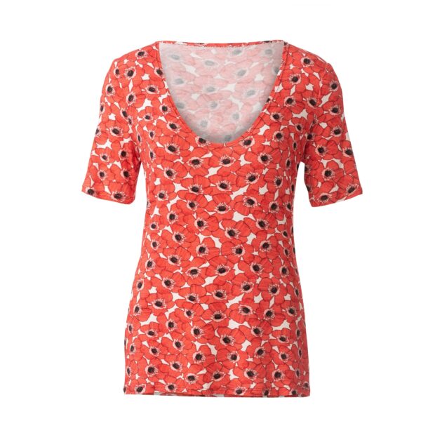 Burda Style Schnittmuster Nr. 6075 - Shirt, Kleid – schmale Form mit V-Ausschnitt – Bild 6