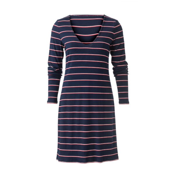 Burda Style Schnittmuster Nr. 6075 - Shirt, Kleid – schmale Form mit V-Ausschnitt – Bild 9