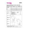 Burda Style Schnittmuster Nr. 6075 - Shirt, Kleid – schmale Form mit V-Ausschnitt – Bild 11