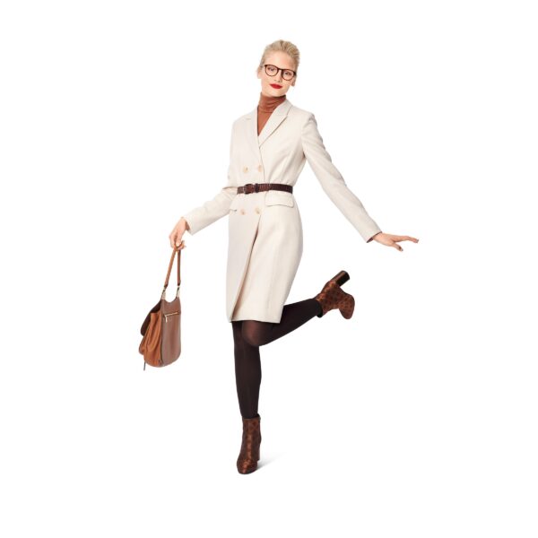 Burda Style Schnittmuster Nr. 6078 - Blazer-Kleid und Jacke – doppelreihig mit Revers – Bild 2