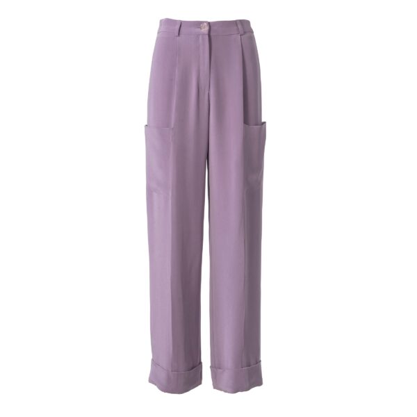 Burda Style Schnittmuster Nr. 6079 - Hose mit Bundfalten und Formbund – Bild 3