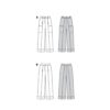 Burda Style Schnittmuster Nr. 6079 - Hose mit Bundfalten und Formbund – Bild 9